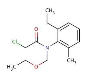 Acetochlor (CAS 34256-82-1) - chemical structure image