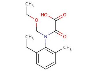 Acetochlor OA (CAS 194992-44-4) - chemical structure image