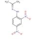 Acetone-2,4-dinitrophenylhydrazone (CAS 1567-89-1) - chemical structure image