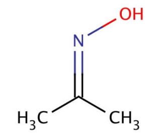 Acetone oxime (CAS 127-06-0) - chemical structure image
