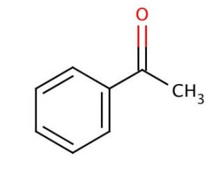 Acetophenone (CAS 98-86-2) - chemical structure image