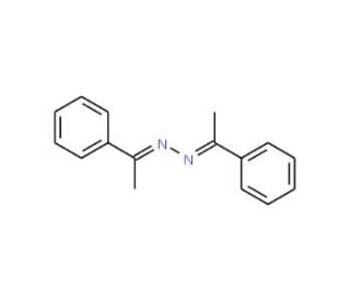 Acetophenone azine (CAS 729-43-1) - chemical structure image