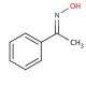 Acetophenone oxime (CAS 613-91-2) - chemical structure image