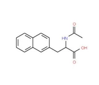 Acetyl-3-(2-naphthyl)-D-alanine (CAS 37440-01-0) - chemical structure image