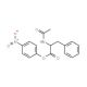 Acetyl-DL-phenylalanine 4-nitrophenyl ester (CAS 38806-34-7) - chemical structure image