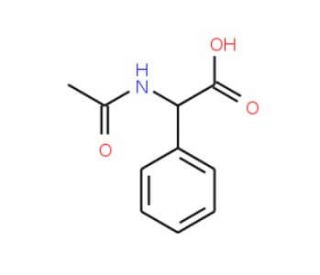 Acetyl-DL-phenylglycine (CAS 15962-46-6) - chemical structure image
