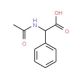 Acetyl-DL-phenylglycine (CAS 15962-46-6) - chemical structure image