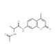 Acetyl-L-alanine 7-amido-4-methylcoumarin (CAS 355137-87-0) - chemical structure image