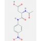 Acetyl-L-aspartic 4-nitroanilide (CAS 41149-01-3) - chemical structure image