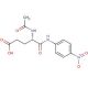 Acetyl-L-glutamic acid alpha-4-nitroanilide (CAS 41149-11-5) - chemical structure image