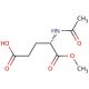 Acetyl-L-glutamic acid alpha-methyl ester (CAS 17015-15-5) - chemical structure image