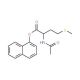 Acetyl-L-methionine alpha-naphthyl ester (CAS 69975-69-5) - chemical structure image