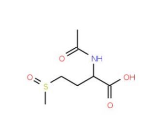 Acetyl-L-methionine sulfoxide (CAS 108646-71-5) - chemical structure image