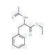 Acetyl-L-phenylalanine ethyl ester (CAS 2361-96-8) - chemical structure image