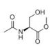 Acetyl-L-serine methyl ester (CAS 54322-41-7) - chemical structure image