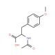 Acetyl-O-methyl-L-tyrosine (CAS 28047-05-4) - chemical structure image