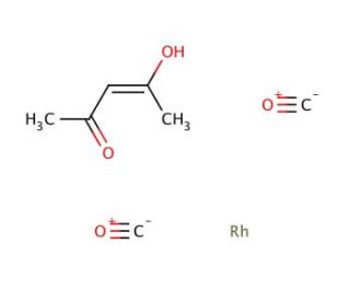 (Acetylacetonato)dicarbonylrhodium(I) (CAS 14874-82-9) - chemical structure image