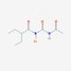 Acetylbromodiethylacetylurea - chemical structure image
