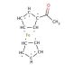 Acetylferrocene (CAS 1271-55-2) - chemical structure image