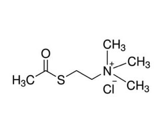 Acetylthiocholine chloride (CAS 6050-81-3) - chemical structure image