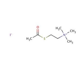Acetylthiocholine iodide (CAS 1866-15-5) - chemical structure image