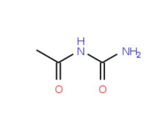 Acetylurea (CAS 591-07-1) - chemical structure image