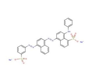 Acid blue 113 (CAS 3351-05-1) - chemical structure image