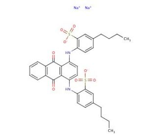 Acid Green 27 (CAS 6408-57-7) - chemical structure image