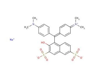 Acid green 50 (CAS 3087-16-9) - chemical structure image