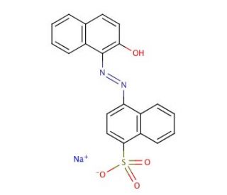 Acid red 88 (CAS 1658-56-6) - chemical structure image
