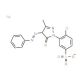 Acid yellow 34 (CAS 6359-90-6) - chemical structure image