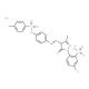 Acid yellow 40 (CAS 6372-96-9) - chemical structure image