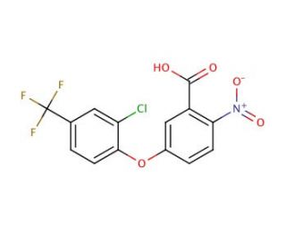 Acifluorfen (CAS 50594-66-6) - chemical structure image