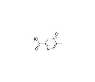 Acipimox (CAS 51037-30-0) - chemical structure image
