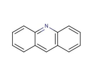 Acridine (CAS 260-94-6) - chemical structure image
