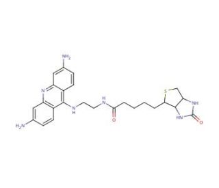 Acriflavin-Biotin Conjugate (CAS 1041387-90-9) - chemical structure image