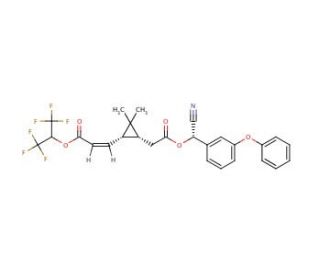 Acrinathrin (CAS 101007-06-1) - chemical structure image