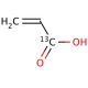 Acrylic acid-1-13C (CAS 95387-98-7) - chemical structure image