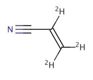 Acrylonitrile-d3 (CAS 53807-26-4) - chemical structure image