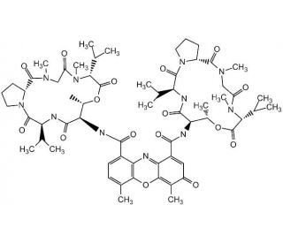 Actinomycin D (CAS 50-76-0) - chemical structure image 