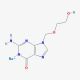 Acyclovir sodium (CAS 69657-51-8) - chemical structure image