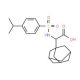 Adamantan-1-yl-(4-isopropyl-benzenesulfonylamino)-acetic acid - chemical structure image