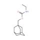 adamantan-1-ylmethyl N-ethylcarbamate - chemical structure image