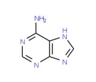 Adenine, cell culture grade (CAS 73-24-5) - chemical structure image