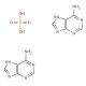 Adenine hemisulfate salt (CAS 321-30-2) - chemical structure image
