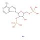 Adenosine 2′,5′-diphosphate sodium salt (CAS 154146-84-6) - chemical structure image