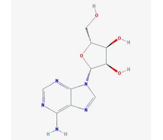 Adenosine (CAS 58-61-7) - chemical structure image