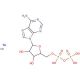Adenosine 5′-diphosphate sodium salt (CAS 20398-34-9) - chemical structure image