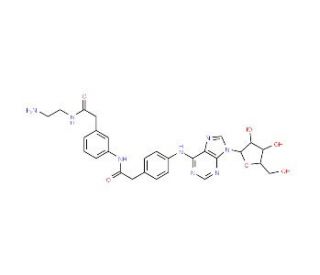 Adenosine Amine Congener (CAS 96760-69-9) - chemical structure image