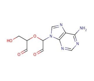 Adenosine, periodate oxidized (CAS 34240-05-6) - chemical structure image